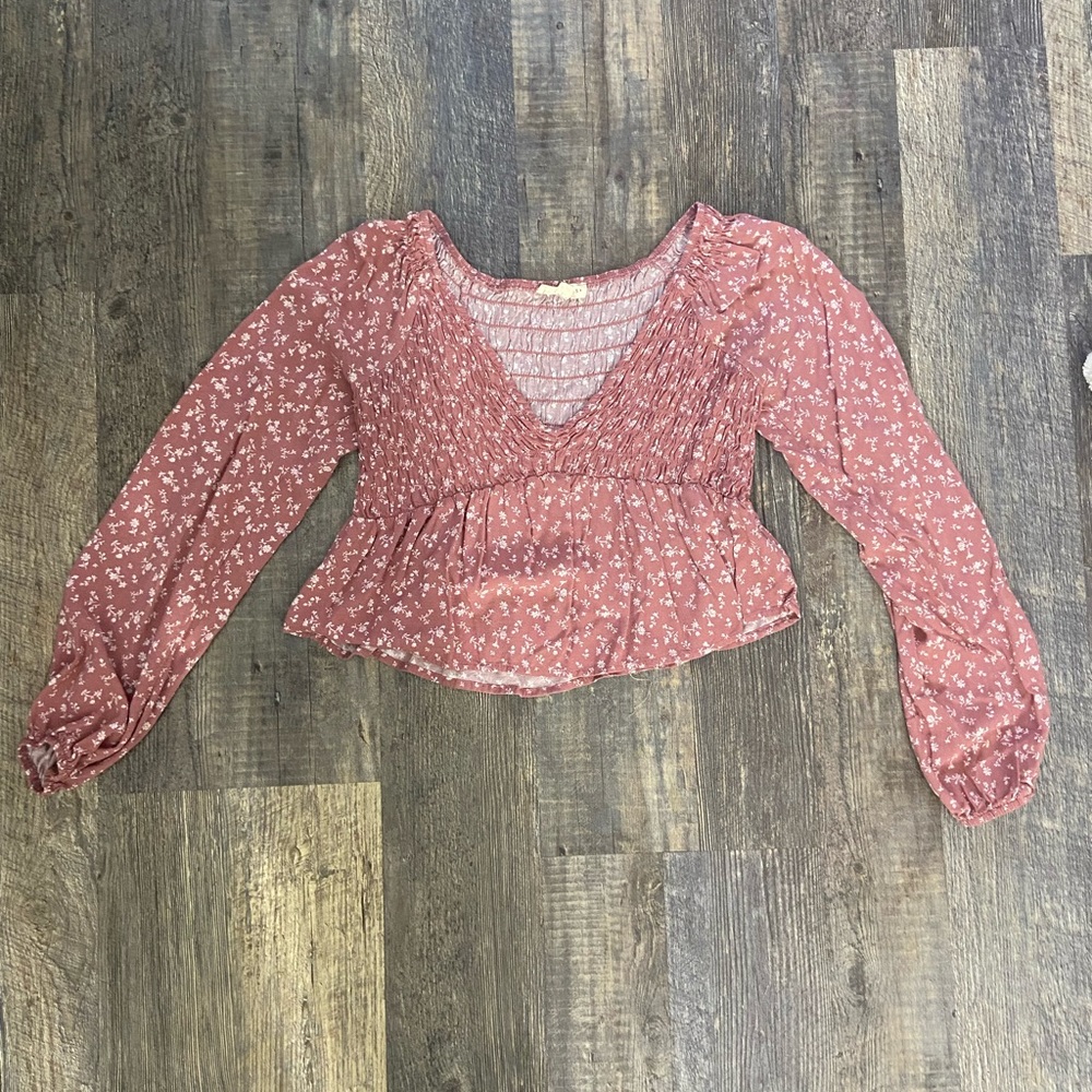 Cute pink top